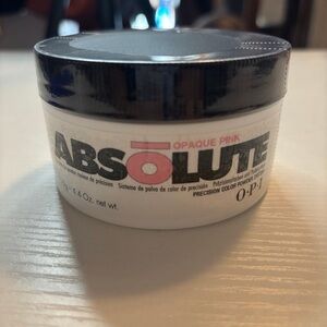 OPI Absolute Opaque Pink Nail Powder Discontinued Brand New